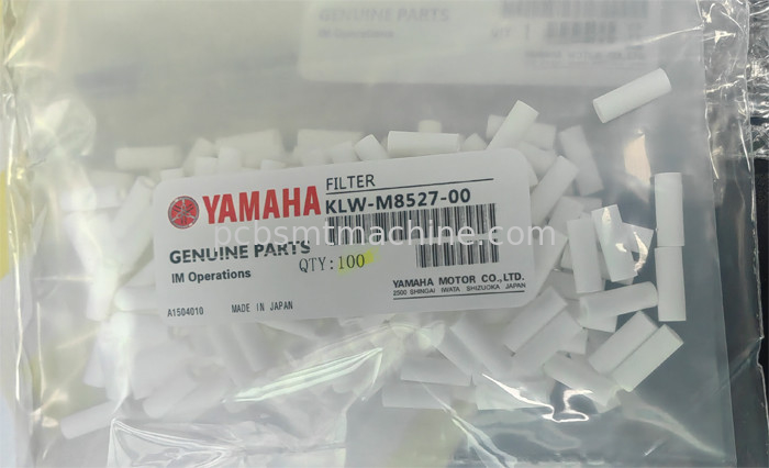 Filtro KLW-M8527-00 de YSM20 YSM10/máquina de KLW-M8527-001 Yamaha SMT materiais de consumo
