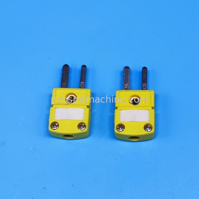 Consumíveis SMT SMPW-K-M Conector de termopares de fibra de vidro de nylon tipo K