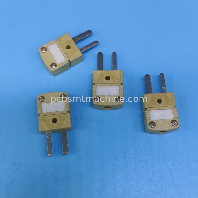 HMPW-K-M Plug K Type Connector, material de polímero de cristal líquido, 29 ~ 260°C (-20 ~ 500°F)