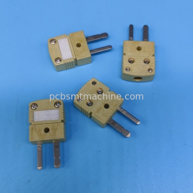 HMPW-K-M Plug K Type Connector, material de polímero de cristal líquido, 29 ~ 260°C (-20 ~ 500°F)