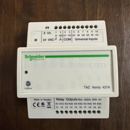 SMT Peças sobressalentes Schneider TAC Xenta 421A Modulo de entrada e saída digital universal versátil