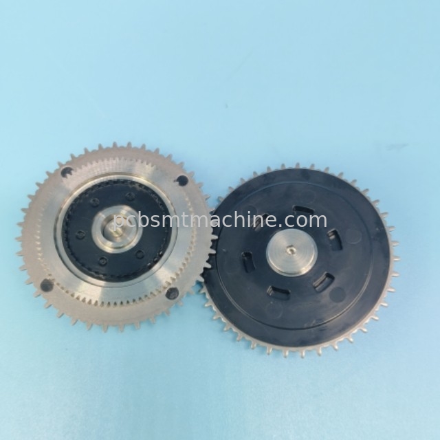 Hanwha Samsung SME 8mm Feeder Elétrico Ferro Engrenagem J90652100A AM03-012578A SMT Feeder Parts