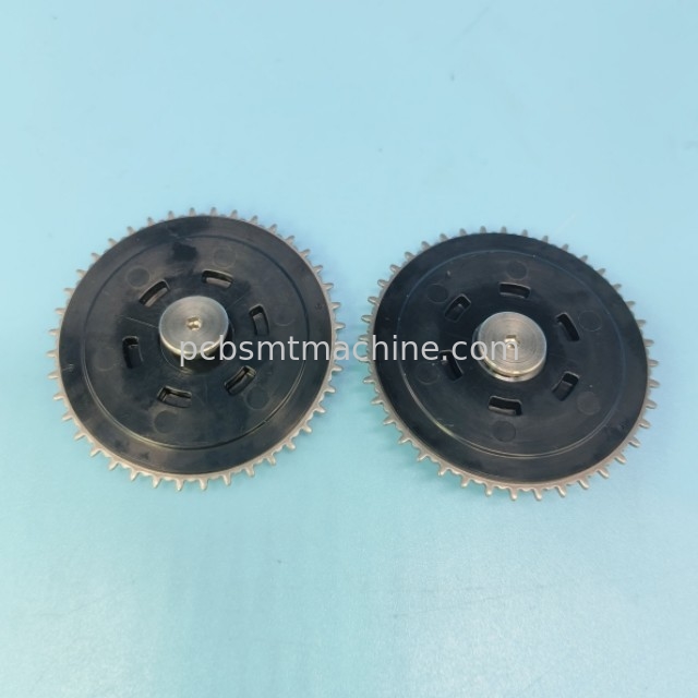 Hanwha Samsung SME 8mm Feeder Elétrico Ferro Engrenagem J90652100A AM03-012578A SMT Feeder Parts