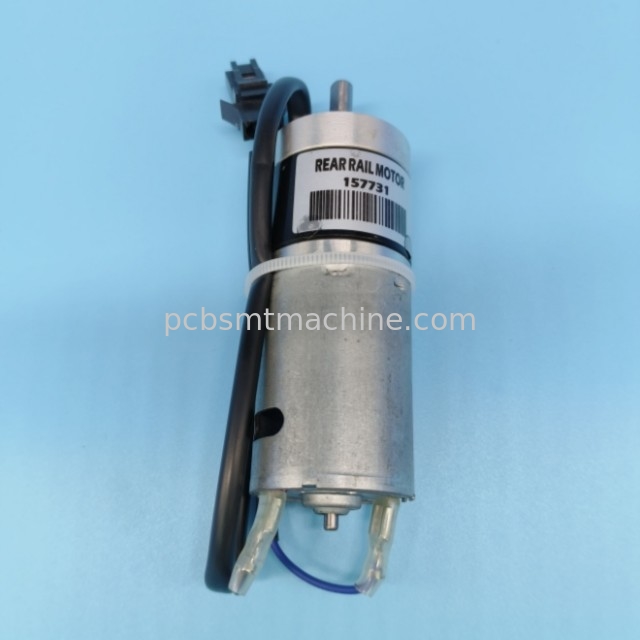 Motor de trilho dianteiro e montagem de teares SMT Peças sobressalentes Stencil Printer Motor 157731