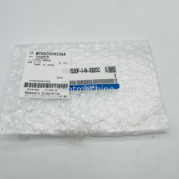 Sensor de fluxo de medição de precisão da Panasonic MTNS000433AA para máquinas de recolha e colocação NPM