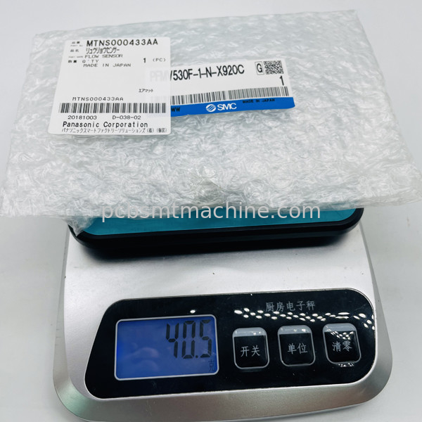 Sensor de fluxo de medição de precisão da Panasonic MTNS000433AA para máquinas de recolha e colocação NPM