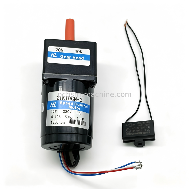 Motor de escova cortadora Sony Mounter 21K10GN com 10W CA monofásico e dupla compatibilidade 110V/220V em caixa selada à prova de poeira