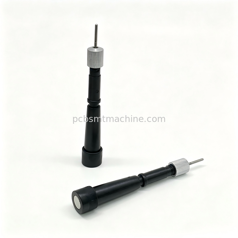 Pino alternativo magnético SMT ajustável em altura com pino de aço inoxidável e sucção magnética para suporte PCB