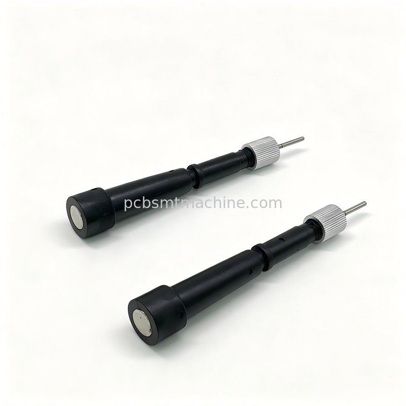Pino alternativo magnético SMT ajustável em altura com pino de aço inoxidável e sucção magnética para suporte PCB