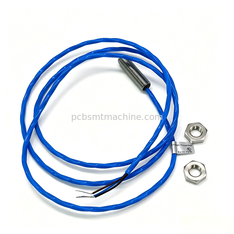 Baumer IFRM08P3707 M8 Sensor de Proximidade Indutivo Flush Mount com saída PNP NO e caixa de aço inoxidável IP67
