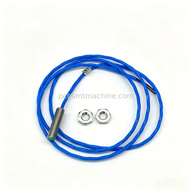 Baumer IFRM08P3707 M8 Sensor de Proximidade Indutivo Flush Mount com saída PNP NO e caixa de aço inoxidável IP67