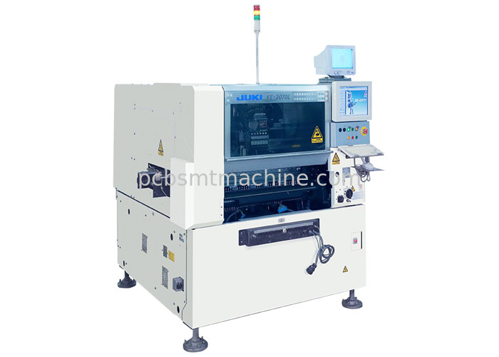 Máquina usado JUKI KE2070L Chip Mounting Machine With do PWB SMT 6 cabeças padrão do remendo