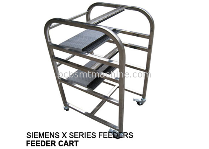 Carro de aço inoxidável durável do alimentador da SÉRIE de L600*W700*H1180MM Siemens X projetado com 2 camadas e 40 entalhes