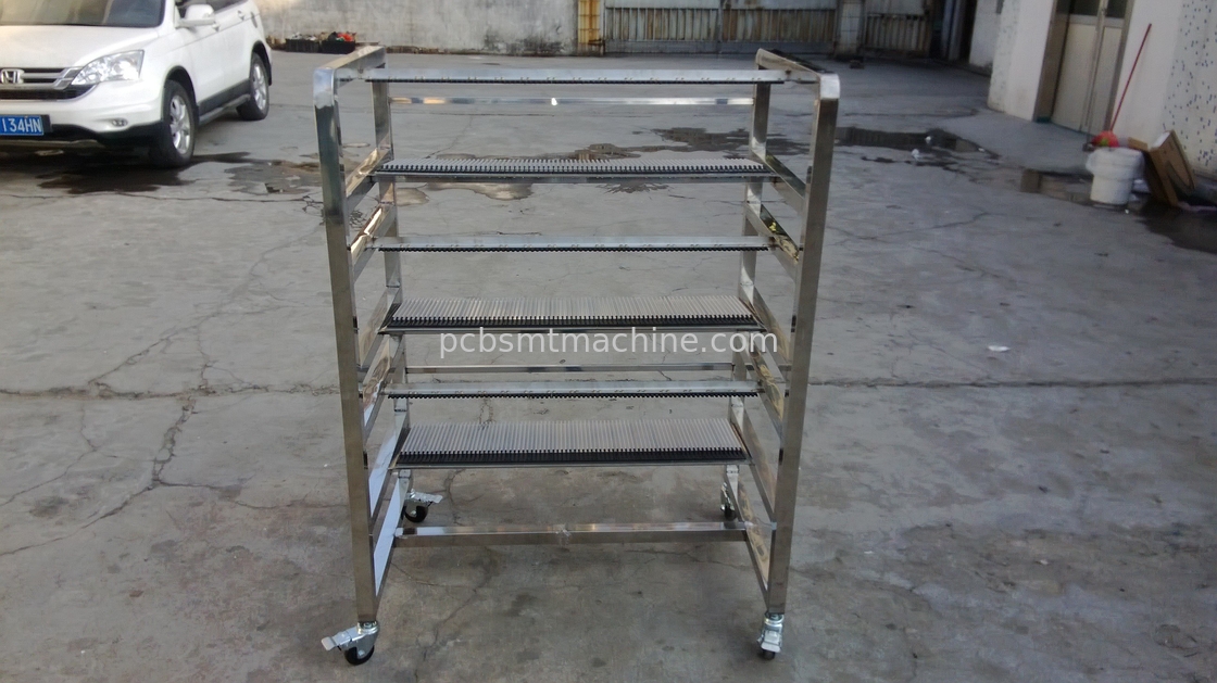 Carro de aço inoxidável durável do alimentador da SÉRIE de L600*W700*H1180MM Siemens X projetado com 2 camadas e 40 entalhes