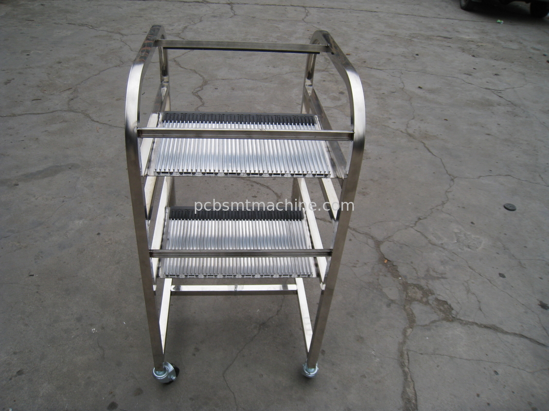 Carro de aço inoxidável durável do alimentador da SÉRIE de L600*W700*H1180MM Siemens X projetado com 2 camadas e 40 entalhes
