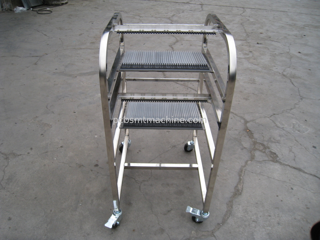 Carro de aço inoxidável durável do alimentador da SÉRIE de L600*W700*H1180MM Siemens X projetado com 2 camadas e 40 entalhes