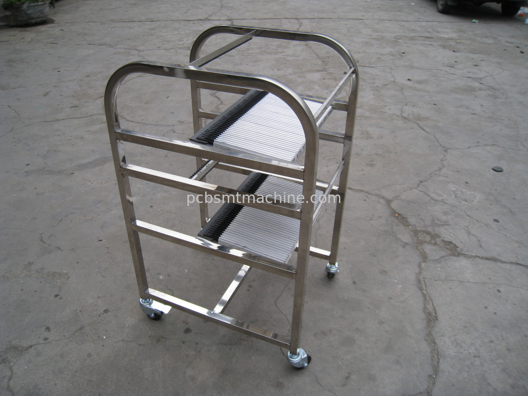 Carro de aço inoxidável durável do alimentador da SÉRIE de L600*W700*H1180MM Siemens X projetado com 2 camadas e 40 entalhes