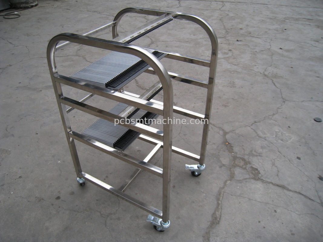 Carro de aço inoxidável durável do alimentador da SÉRIE de L600*W700*H1180MM Siemens X projetado com 2 camadas e 40 entalhes
