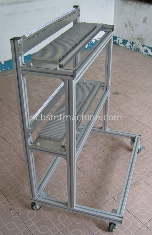 Bens (2) duas camadas, 50 SÉRIES da manutenção programada de Samsung dos entalhes do alimentador com o carro do alimentador da CAIXA para unidades componentes do alimentador de Samsung