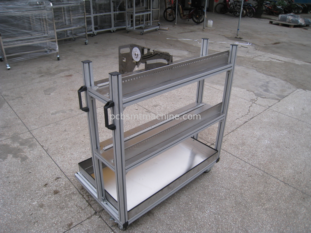 Carro do alimentador da SÉRIE da duplo-camada PC dos bens (2) (com CAIXA) para unidades do alimentador da fita da série de Samsung PC