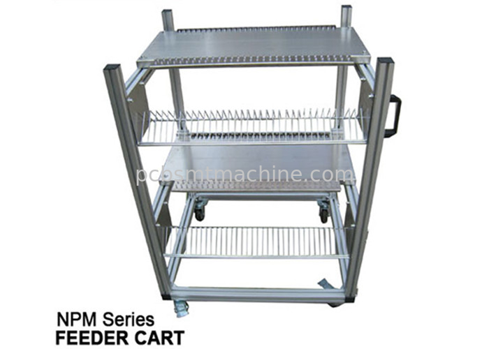 Quadro de alumínio durável PANASONIC CM402, carro do alimentador de CM602, e de NPM, 2 camadas e 30 entalhes do alimentador em cada camada