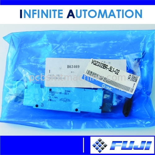 peças sobresselentes originais e novas da Melhor-qualidade de Fuji NXT da máquina para Fuji NXT Chip Mounters, H63469, VÁLVULA, solenoide