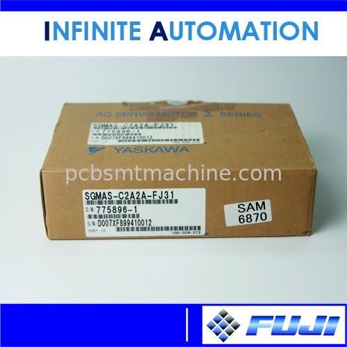 Peças sobresselentes originais e novas da máquina de Fuji NXT para Fuji NXT Chip Mounters, SGMAS-C2A2A-FJ31 SAM6870, SERVO MOTOR da C.A.