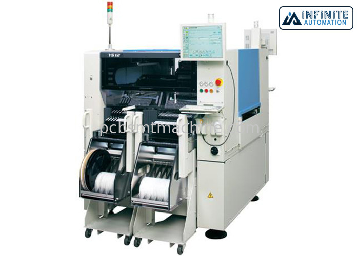 Yamaha YS12 Chip Mounter da máquina da picareta e do lugar de Yamaha YS12 SMT, usada e inteiramente recondicionado