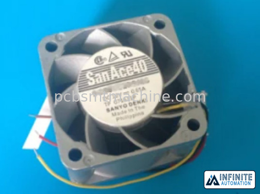 Ventilador de refrigeração da linha central do y III de XH01432 9GE0412P3 J04 FUJI NXT II, peças de substituição da máquina de Fuji NXT SMT