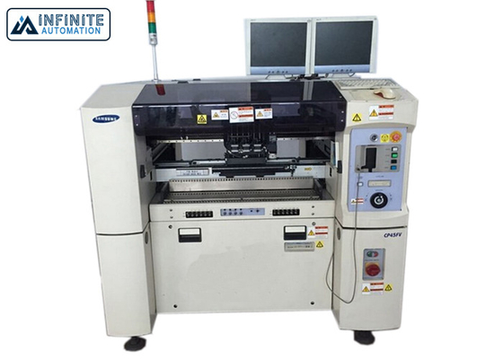 Máquina NEO 14900CPH Chip Mounter automático do PWB SMT de Samsung CP45FV